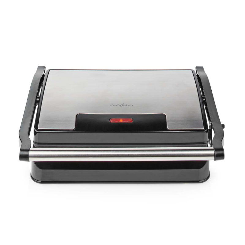 Nedis Contact Grill | 700 W | 23 x 14.5 cm | Aluminium / Kunststof