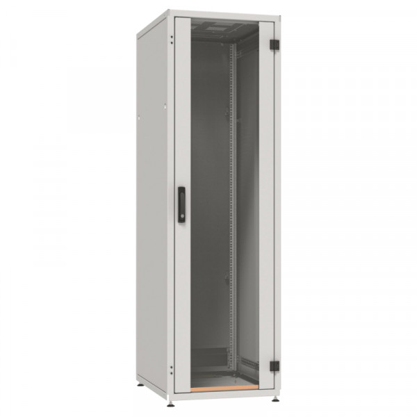 Patchkast 19" - 33U - 600 x 800 mm - PRO - Voorgemonteerd - Grijs