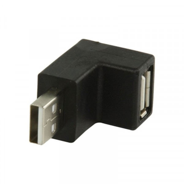 Haakse USB 2.0 A-A adapter, 90 graden