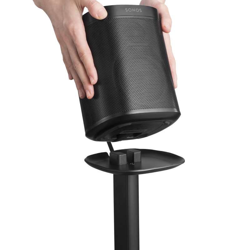 Speakerstandaarden voor Sonos One en One SL (set van 2) - Zwart