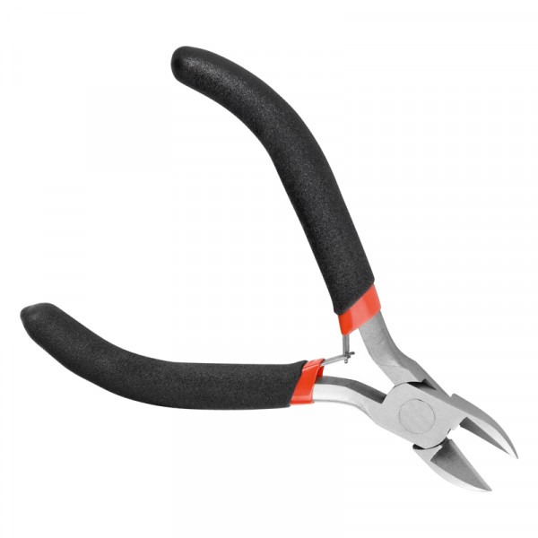 Mini zijkniptang - 110mm - Snijblad van 1,7cm - Zwart