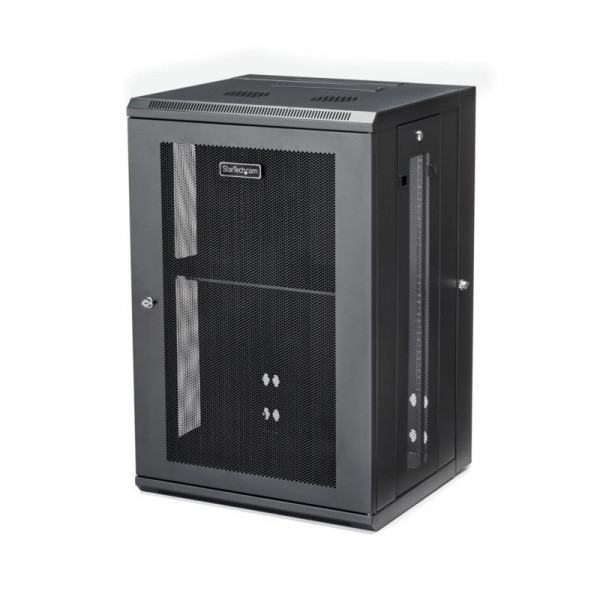 StarTech 18U Serverkast rack - wandmonteerbaar scharnierend