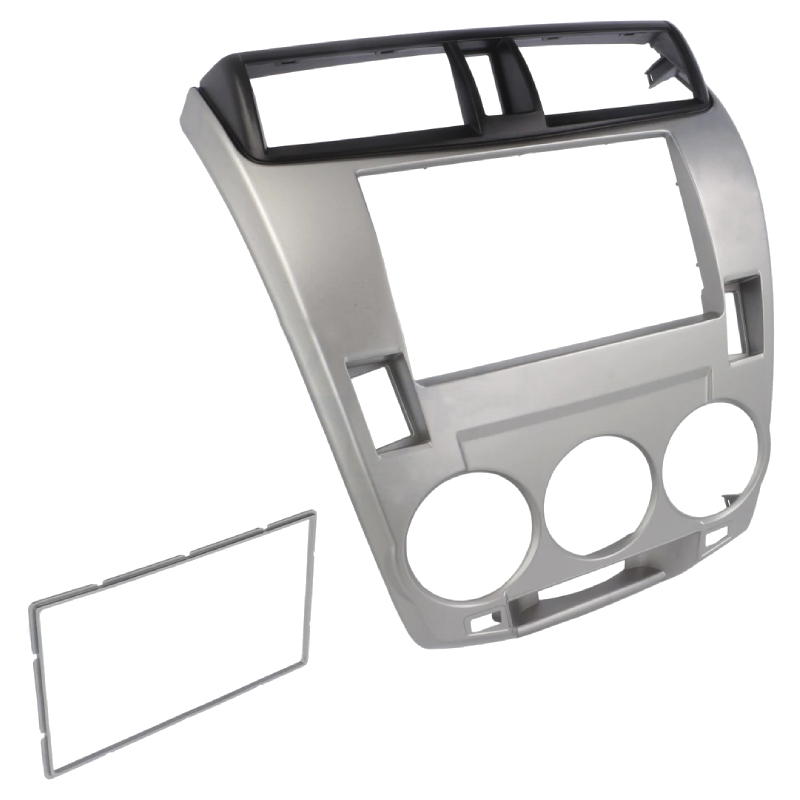 2 Din Radiomontageframe voor Honda City (2008-2013) - Grijs