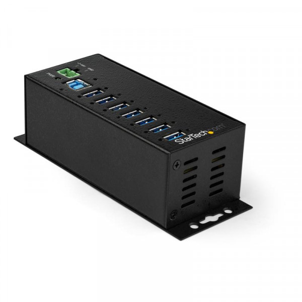 StarTech 7 poorts Industrial USB 3.0 Hub met Voeding - Metaal