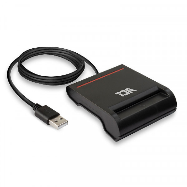 USB 2.0 Smartcard eID Kaartlezer zwart