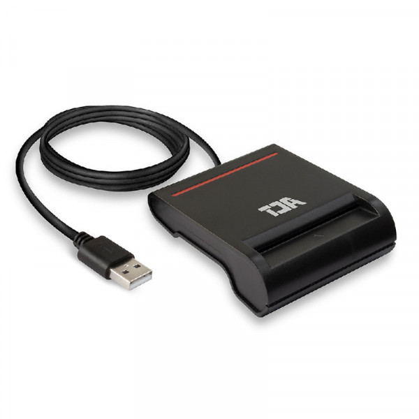 USB 2.0 Smartcard eID Kaartlezer zwart