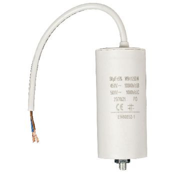 Condensator - 50 uF - Maximaal 450V - Met kabel