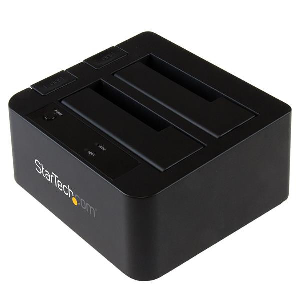 StarTech USB 3.1 (10bps) dubbel harddisk docking station voor 2,5 en/of 3,5 inch SATA SSD/HDD