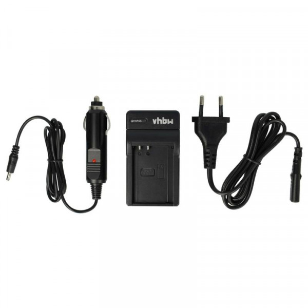 Accu oplader voor Olympus PS-BLN1 - Met 12V plug - Zwart