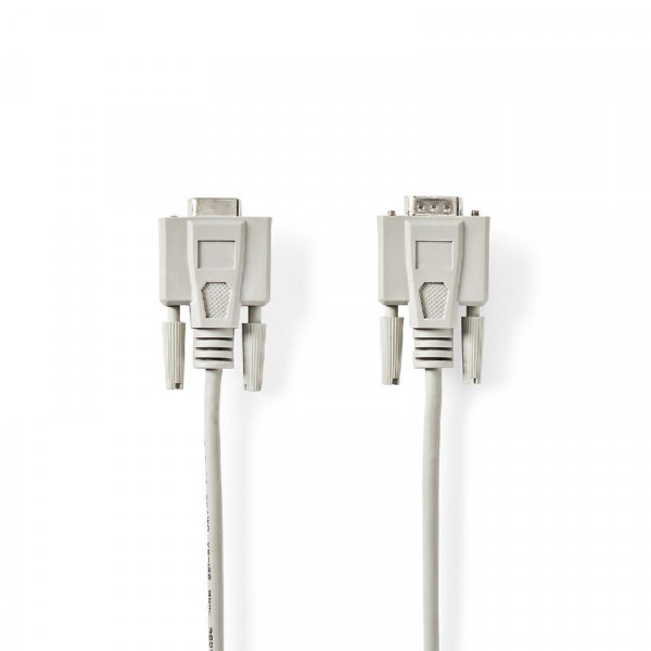 RS232 Kabel Sub-D 9 pin male-female 2 meter