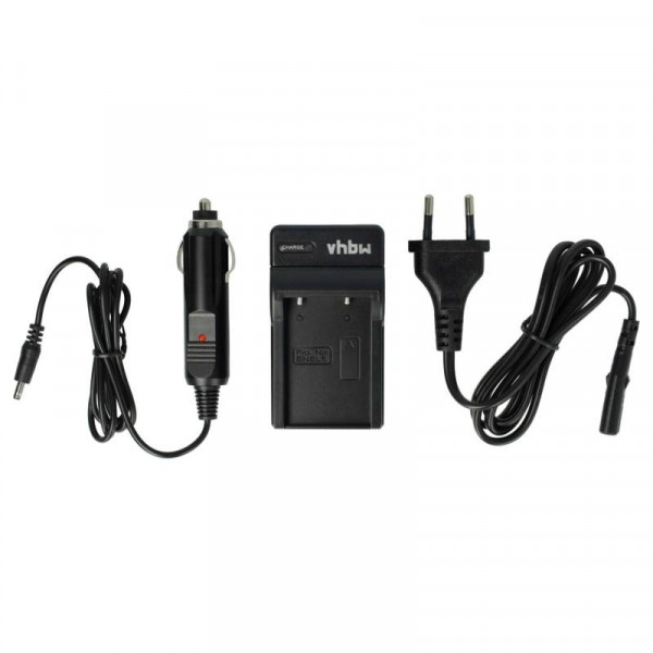 Accu oplader voor Nikon EN-EL5, CP1 en Klicktel EN-EL5 - Met 12V plug - Zwart