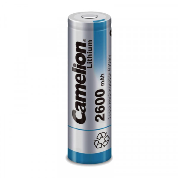 Camelion Li-on ICR18650F-26 Batterij 3.7V 2600 mAh zonder buttontop