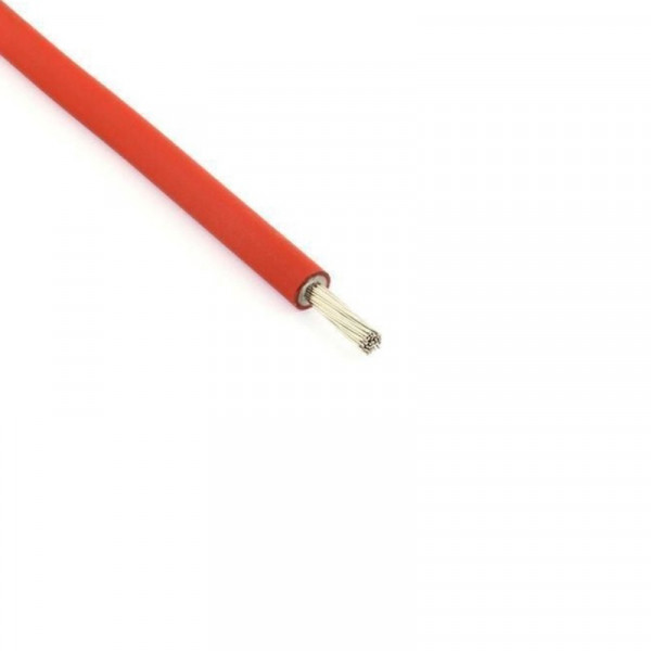 Solarkabel 6 mm2 - TUV - Rood - per meter