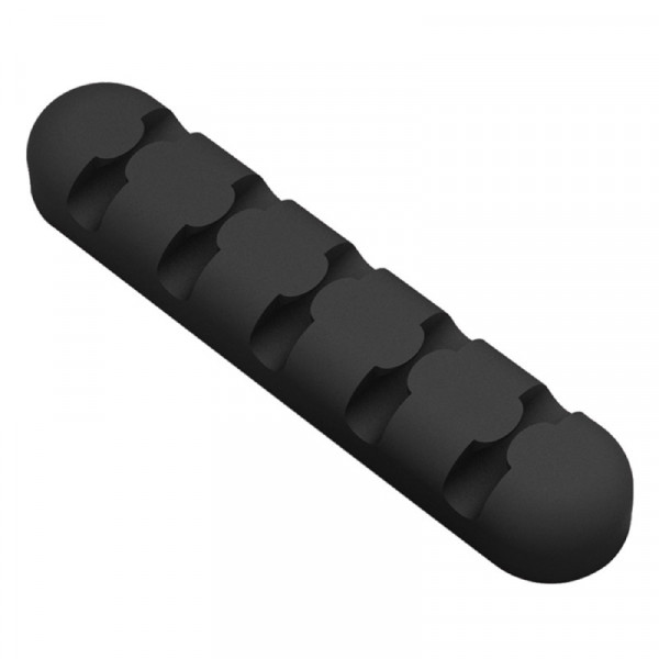 Orico Zelfklevende Kabelhouder - 5-voudig - Kabeldikte tot 5mm - Zwart