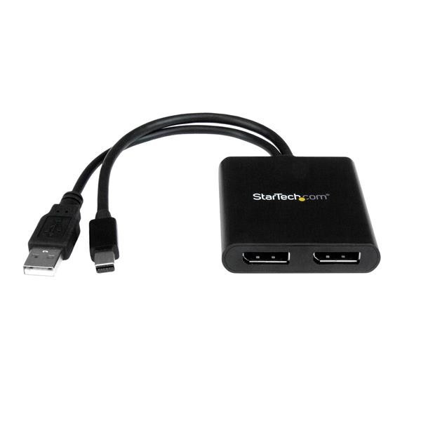 StarTech Mini DisplayPort naar DisplayPort multi-monitor splitter - 2 poorts MST hub