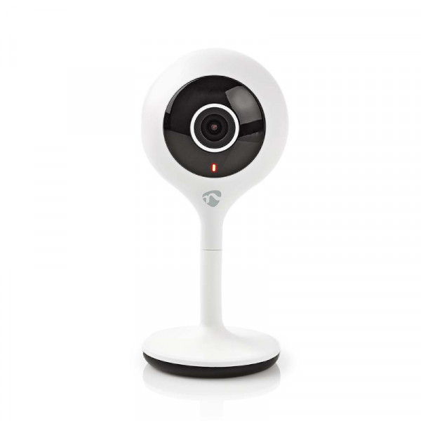 Slimme Wifi IP-Camera voor Binnen - Full HD - HDD en Cloud - met nachtzicht - Wit