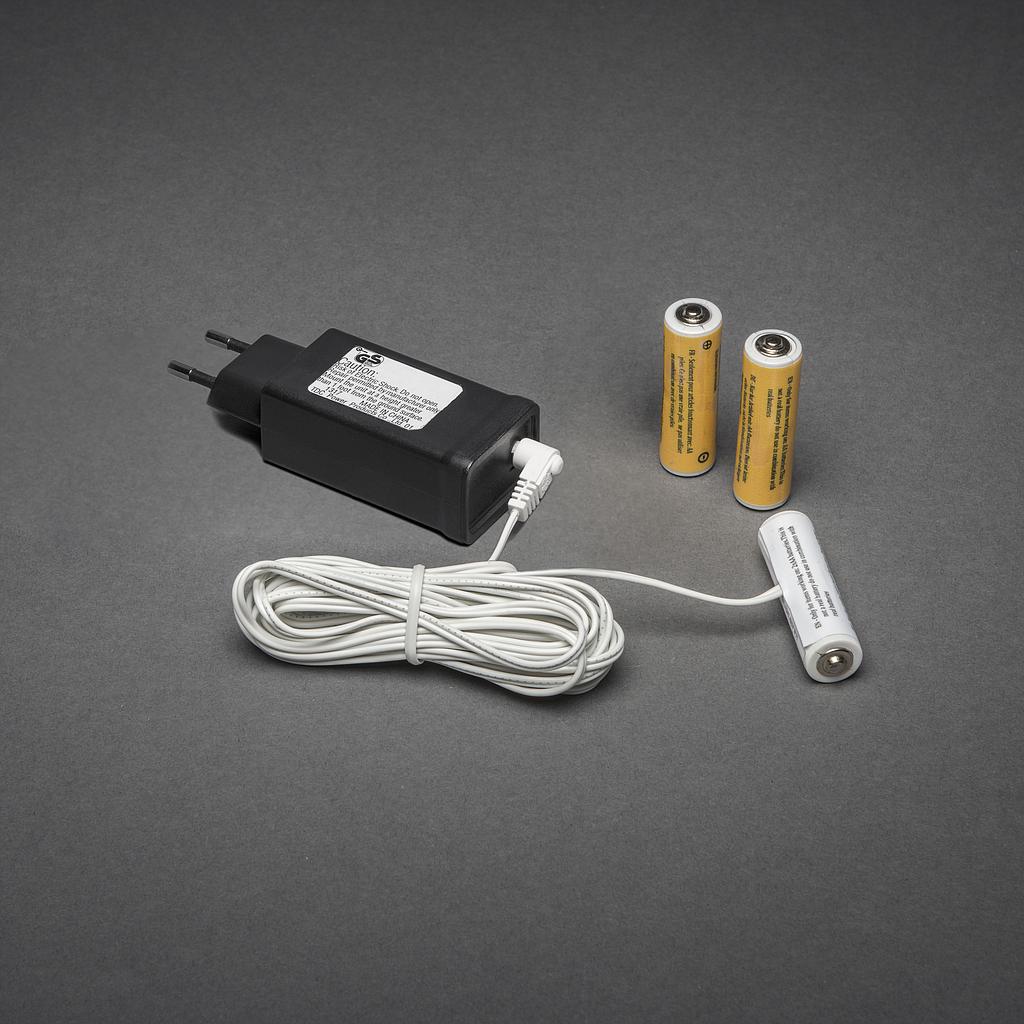 Konstsmide 5163-000 Netvoeding voor batterij-artikel Binnen werkt op het lichtnet