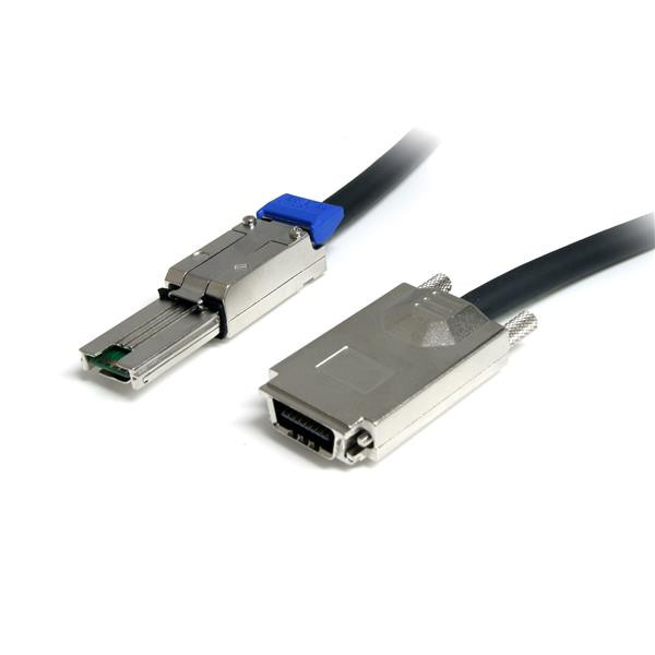 StarTech 2m Externe Serial Attached SCSI SAS Kabel - SFF-8470 naar SFF-8088