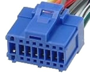 ISO kabel voor Pioneer autoradio - 21x11mm - 16-pins - 0,15 meter