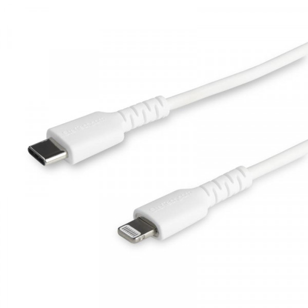 StarTech 1 meter USB-C naar Lightning Kabel - Apple MFi - Wit
