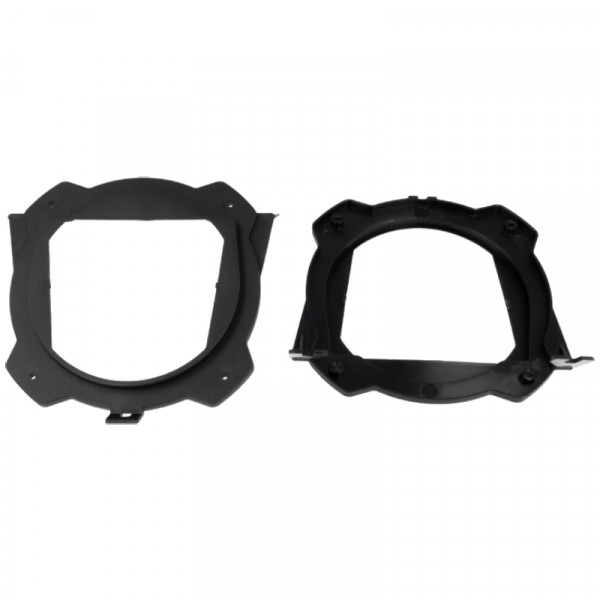 ABS 130mm Luidsprekerhouders - Opel Corsa B en C en Tigra (1993-2008) - Achterdeuren