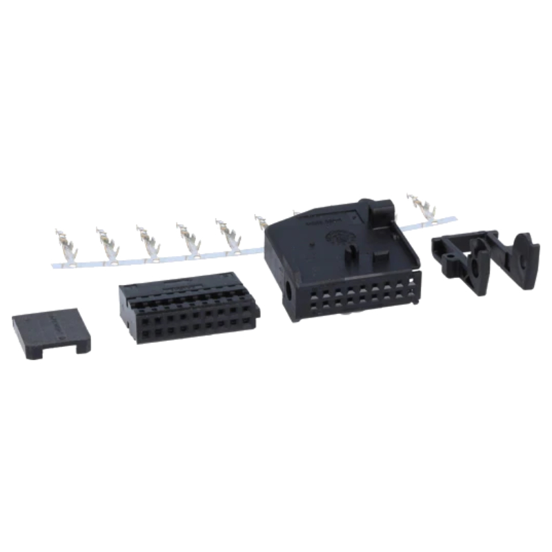 RNS Connector Set - 18-pins - Inclusief 10 Vrouwelijke Pinnen - Zwart