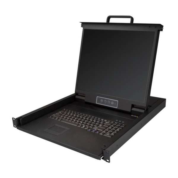 StarTech 1U 1 poorts KVM console voor server racks - 19 inch