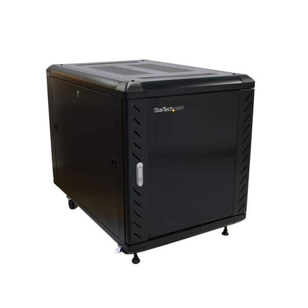 StarTech 12U 90cm diep demonteerbaar serverrack - serverkast met wielen