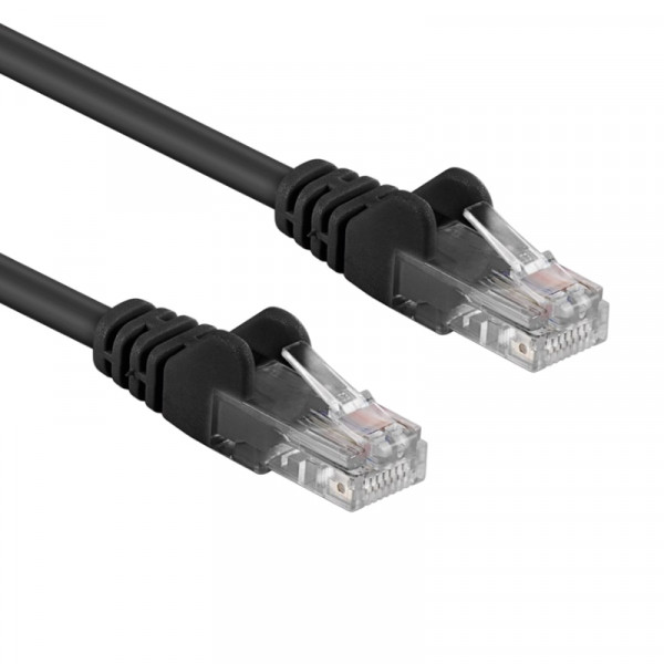 UTP CAT6 Gigabit Netwerkkabel - CU - 0,25 meter - Zwart