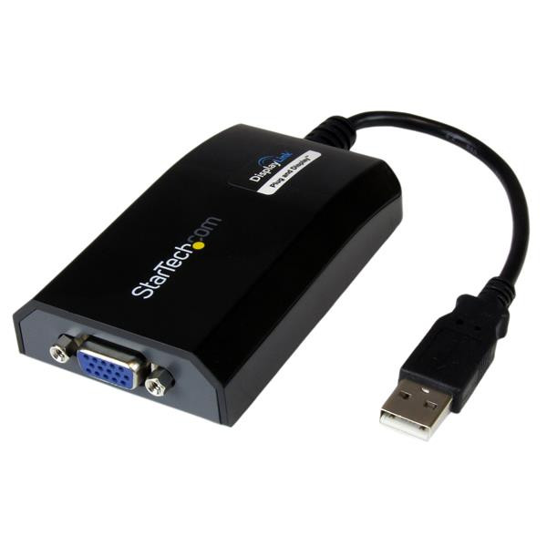 StarTech USB naar VGA Adapter - Externe USB Video Grafische Kaart voor PC en MAC - 1920x1200
