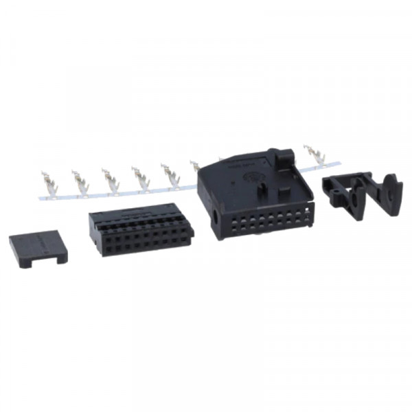 RNS Connector Set - 18-pins - Inclusief 10 Vrouwelijke Pinnen - Zwart