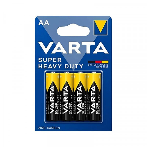 VARTA 4x AAA Batterij - Superlife / Super Heavy Duty - Zink-carbon - Bulk