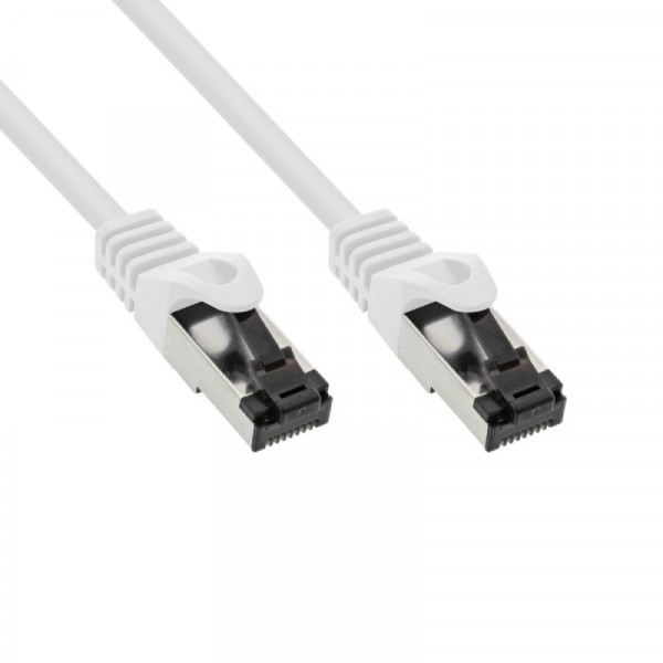 S/FTP CAT8.1 40 Gigabit Netwerkkabel - CU - 0,5 meter - Wit
