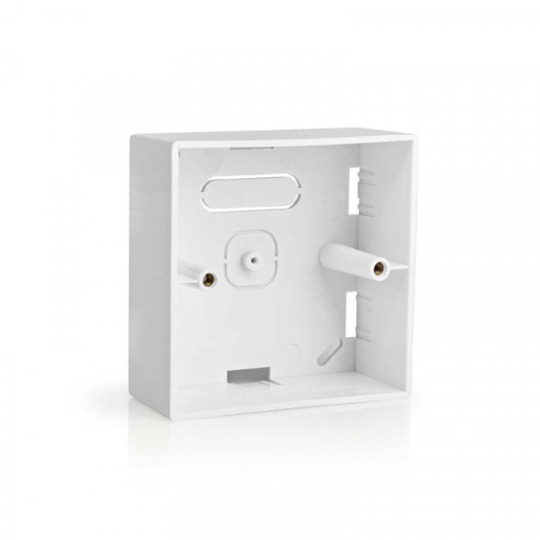 Opbouwdoos voor Slimme Wifi Schakelaars - 86x86x36mm - Wit