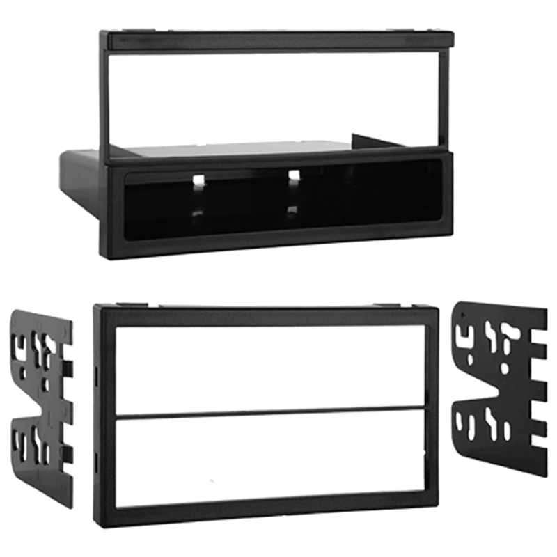 2 Din Radiomontageframe voor Mazda (1994-2004) - Zwart 3acdd2e5d329ae9b367c699b974aaeb5