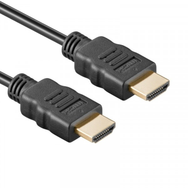 HDMI 2.1 Kabel - 8K 60Hz - 0,5 meter - Zwart