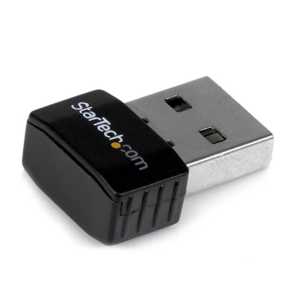 StarTech USB 2.0 300 Mbps Mini draadloos-N netwerkadapter - 802.11n 2T2R wifi-adapter