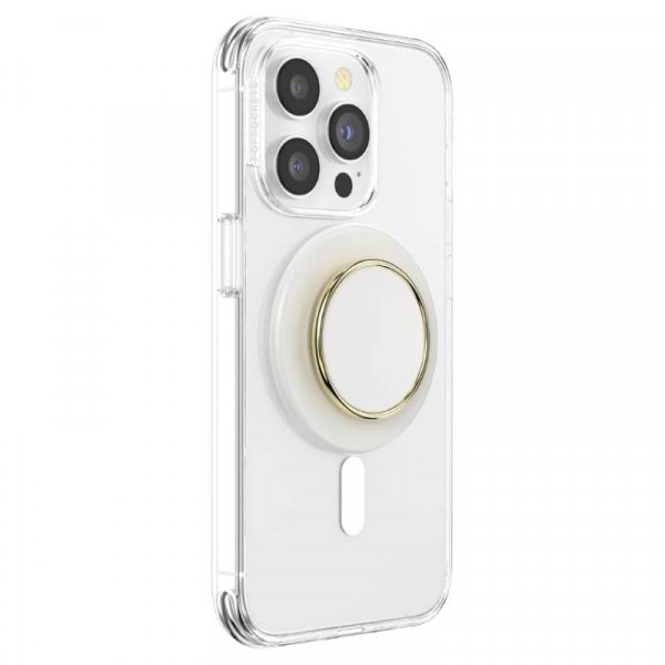 PopSockets - PopGrip MagSafe - Coconut creme enamel