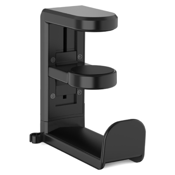 Universele haak - Met klembevestiging - Klembereik 10-42mm - Tot 1kg - Zwart