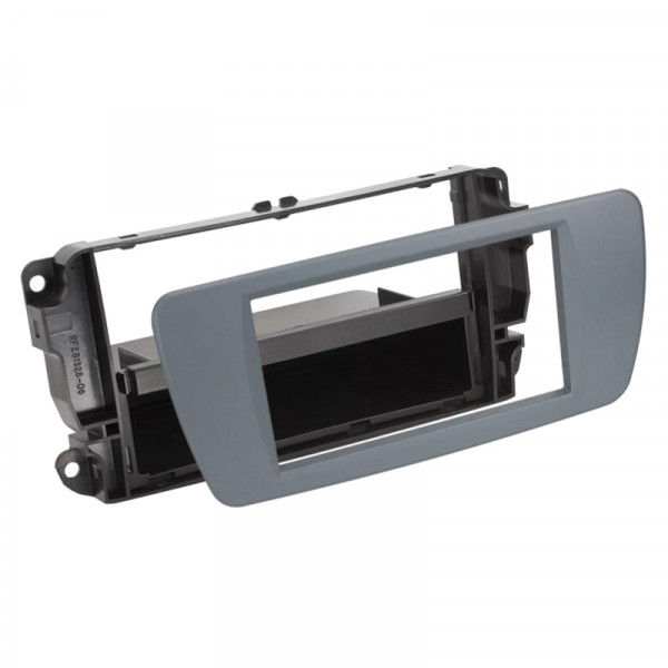 2 Din Radiomontageframe voor Seat Ibiza 6J/6P - Met radiobak - Grey Conamera (AS2)