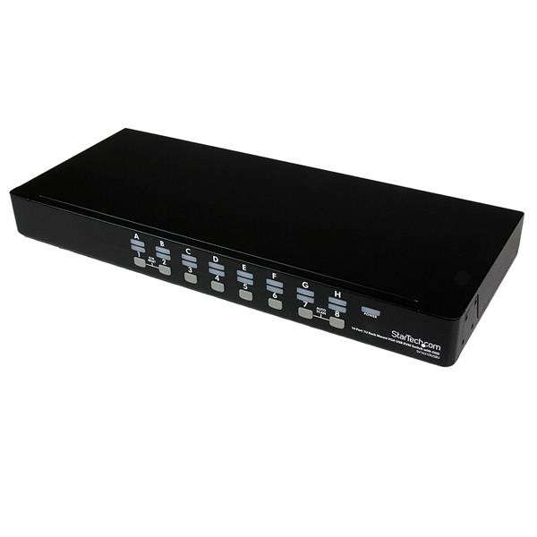 StarTech 16-poort 1U-Rack USB KVM-switch met OSD