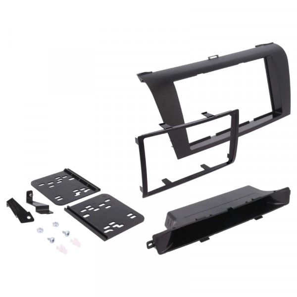 2 Din Radiomontageframe voor Mazda 3 BK (2003-2009) - Zwart