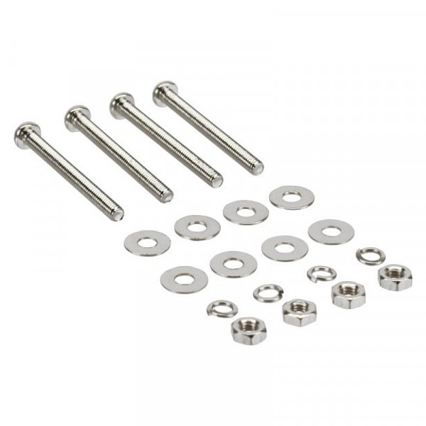 Schroeven voor Ventilator Computerbehuizing - 3 x 30 mm - 4 sets - Zilver