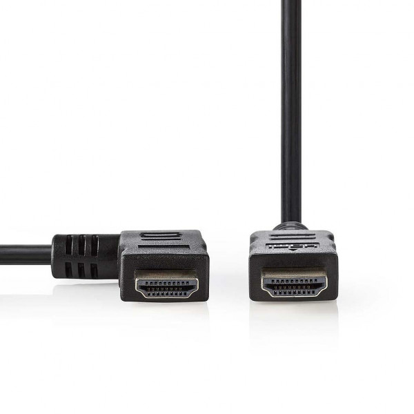 HDMI 1.4 met ethernet Kabel 1,5m haaks links