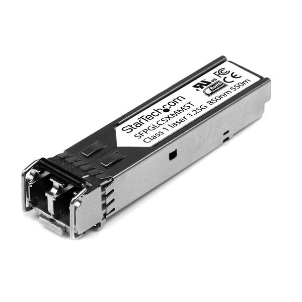 StarTech Cisco-compatibele gigabit glasvezel SFP-zendontvangermodule MM LC - 550 m (Mini-GBIC)