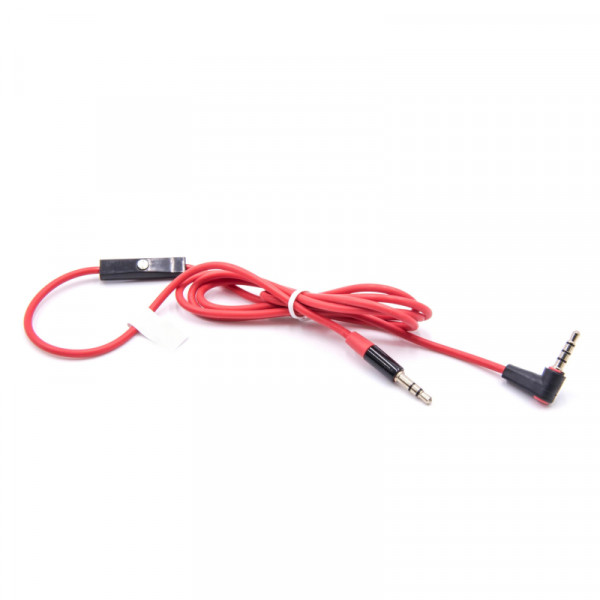 Audiokabel voor Beats Hoofdtelefoons - 1,2 meter - Rood