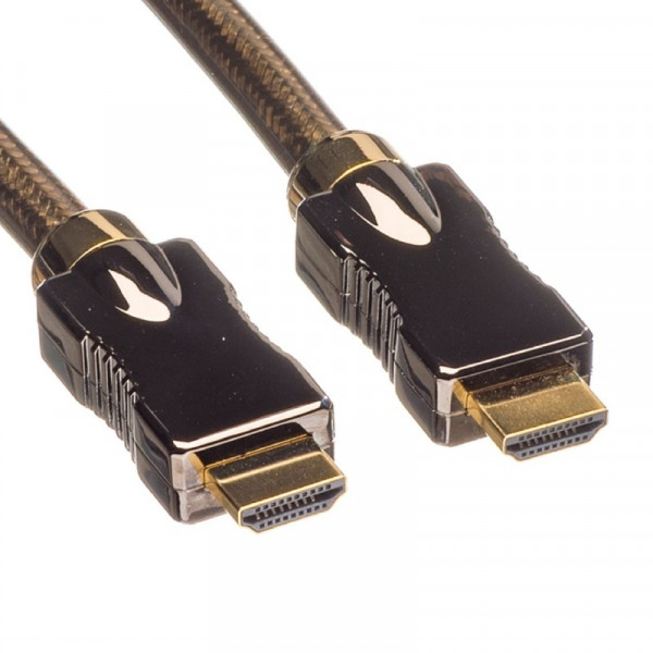 HDMI 2.0A Kabel - Dubbel Afgeschermd - 4K 60Hz - 1,5 meter - Zwart