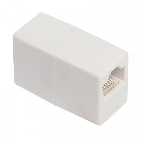 RJ45 Netwerkkabel Koppelstuk - RJ45 (v) - RJ45 (v) - UTP - 8P8C - Wit