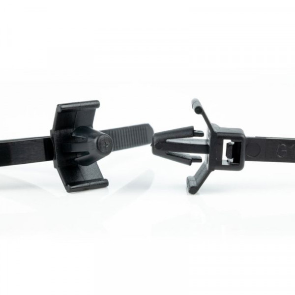 Kabelbinders - Met Spreidanker type 1 - 110 x 2,5mm - 1000 stuks - UV bestendig - Zwart