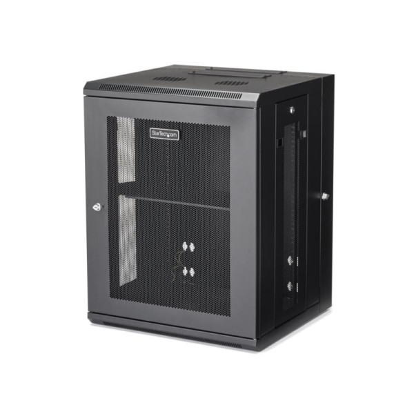 StarTech 15U Serverkast rack - wandmonteerbaar scharnierend StarTech 15U Serverkast rack - wandmonteerbaar scharnierend